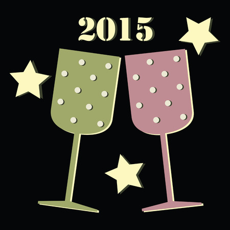 Happy New Yearのイラスト素材