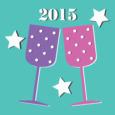 Happy New Yearのイラスト素材