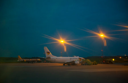 MALMO, SWEDEN - JULY 3  Airport on July 3, 2014 in Malmoのeditorial素材