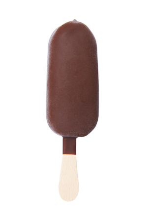Ice cream isolated on the white backgroundの写真素材