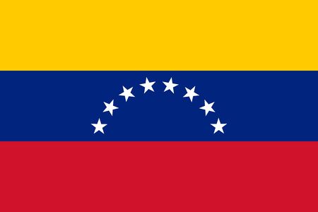 Flag of Venezuela vector illustrationのイラスト素材