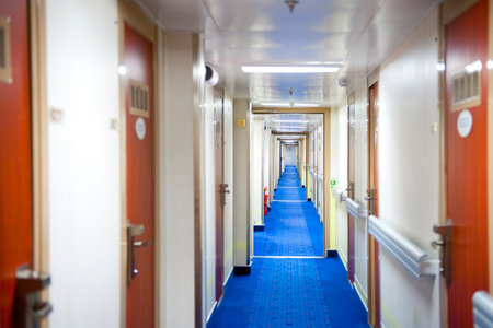 Ferry interiorの写真素材
