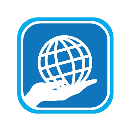 Lend a Hand Logo for Tsunami Relief Efforts Charity Drive 2011, Japanのイラスト素材