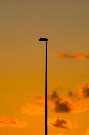 sea of evening glow の写真素材