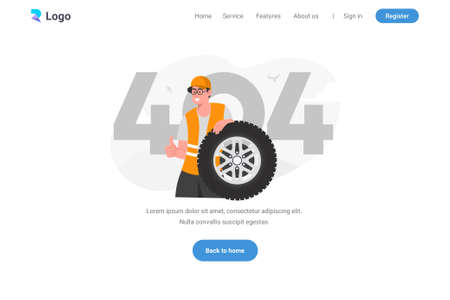 404 homepage template