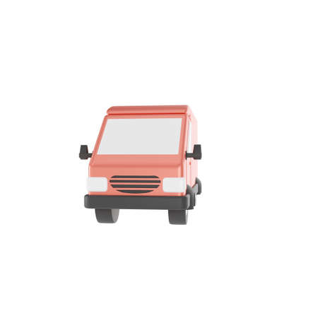 3D delivery van