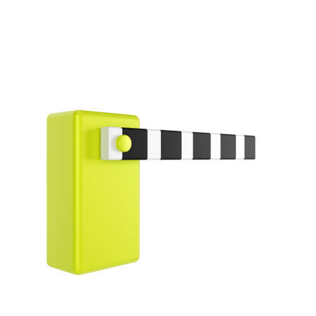 3D boom barrier