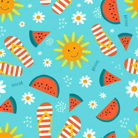 Summer pattern design