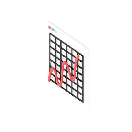 3D line chart