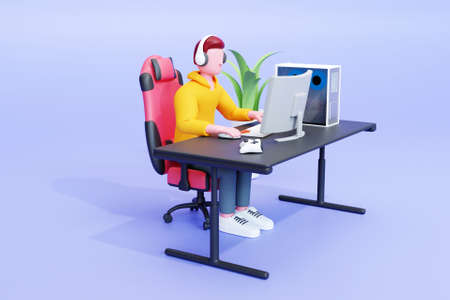 3D gaming concept