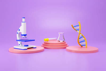 3D DNA concept