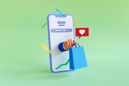 3D mobile delivery concept