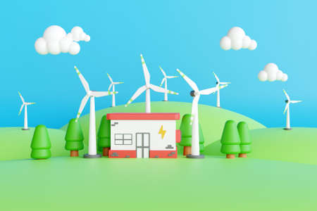 3D wind farm concept