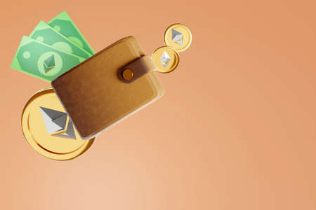 3D crypto wallet