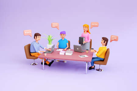 3D meeting concept