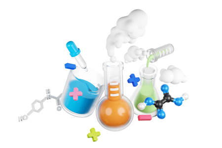 3D scientific experiment concept