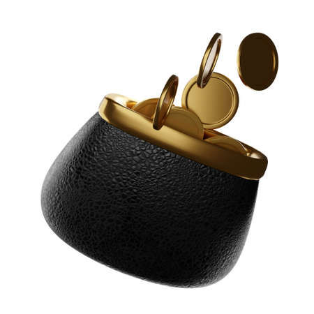 3D coin pouch