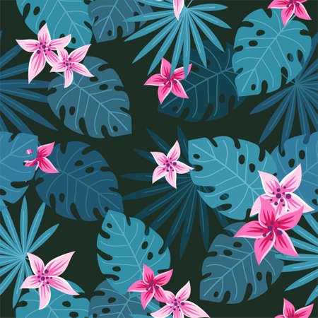 Seamless summer backgroundのイラスト素材