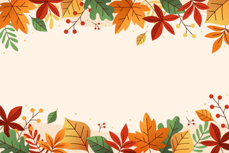 Autumn themed background