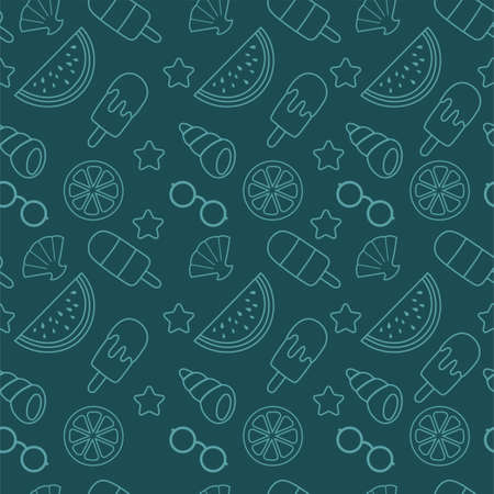 Summer themed background