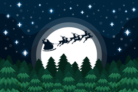 Christmas themed backgroundのイラスト素材