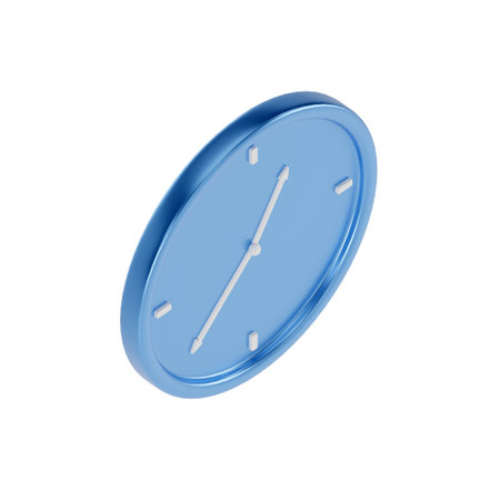 3D wall clock