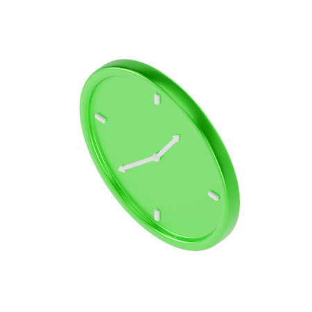 3D wall clock