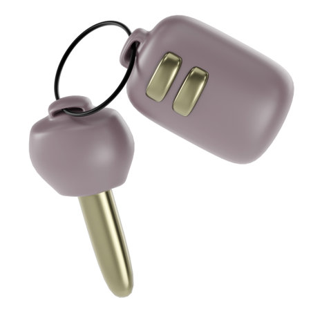 3D car key