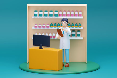 3D pharmacist at work