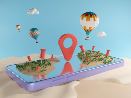 3D mobile navigation concept
