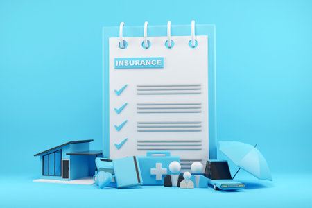 3D insurance concept