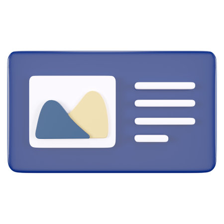 3D image with content