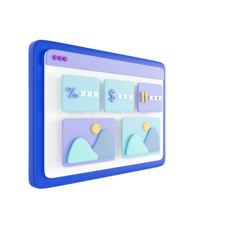 3D stock exchange website
