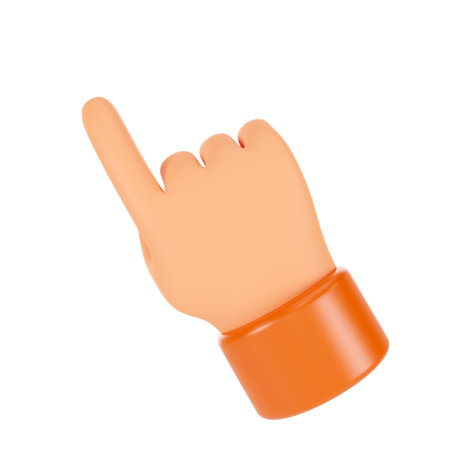 3D hand pointing