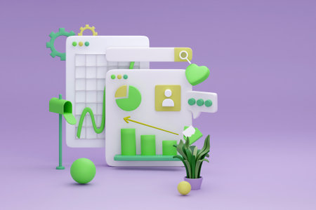 3D statistic concept