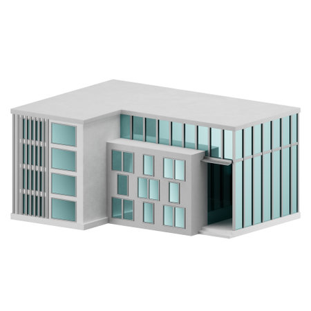 3D office building