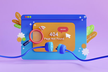 3D 404 page not found