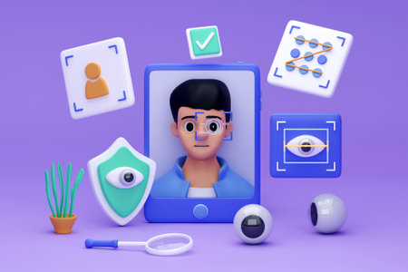 3D account security concept