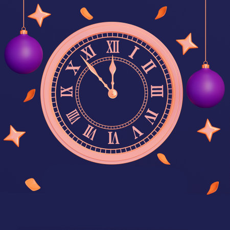 Background design with countdown clockの写真素材