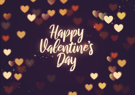 Happy Valentine's Day designのイラスト素材