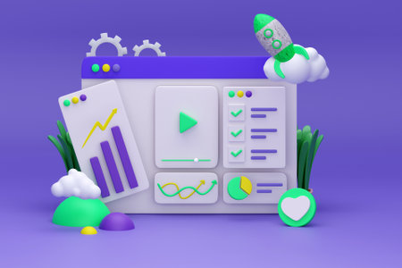3D content management concept