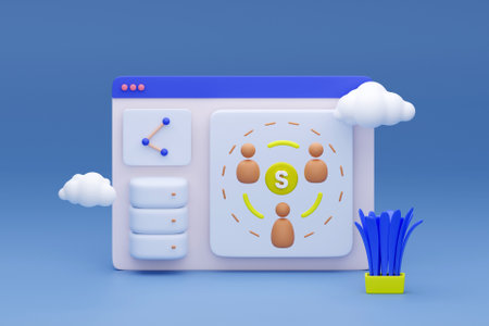 3D server data sharing concept