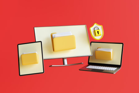 3D file sharing concept