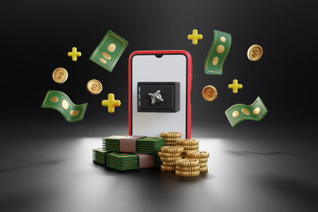 3D online investment concept