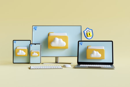 3D cloud system concept