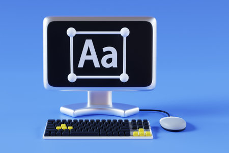 3D editing and graphic design concept