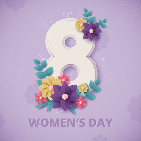International Women's Day designのイラスト素材
