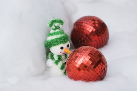 The christmas ornament with the christmas tree.の写真素材