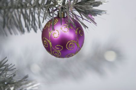 The christmas ornament with the christmas tree.の写真素材