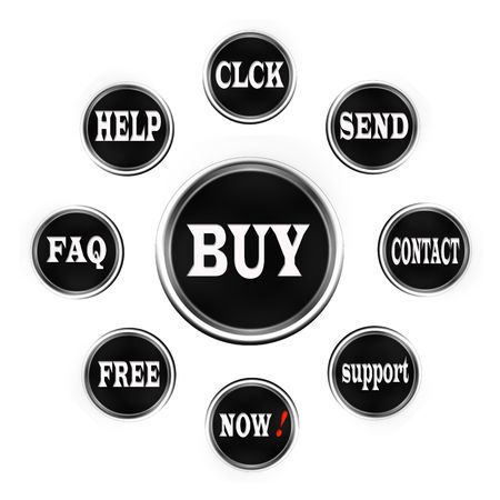 the web icon and web button